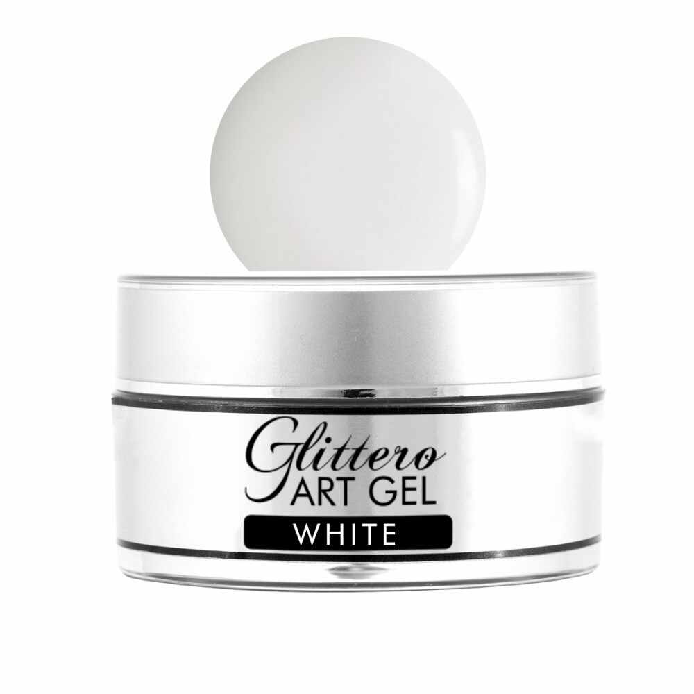 Art Gel Glittero Nails - White 5ml