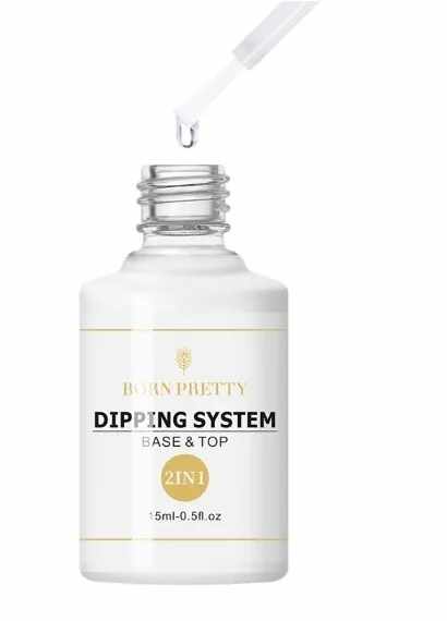 Dipping System Born Pretty - 2 in 1 Base & Top Coat
