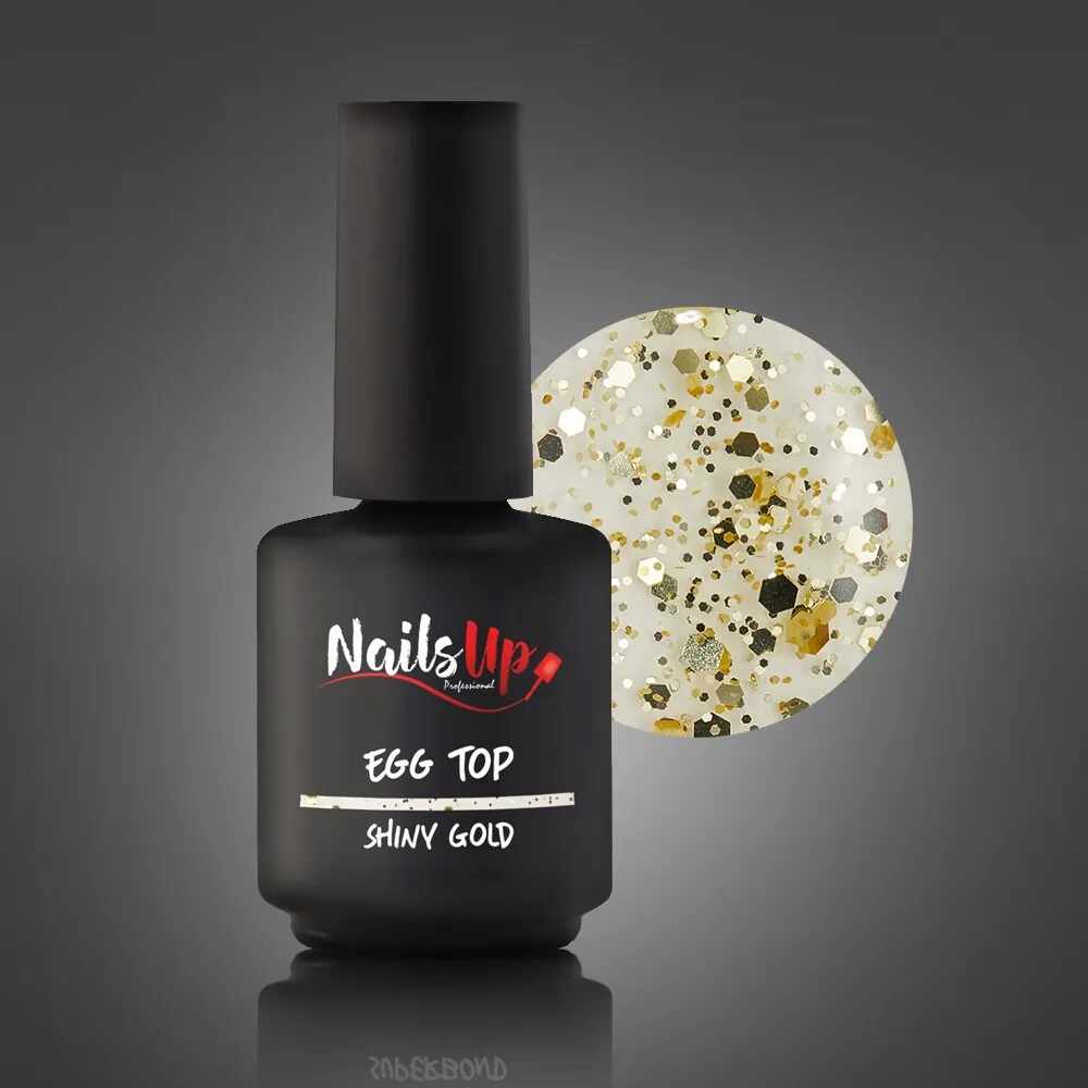 Egg Top NailsUp - Shiny Gold 13g
