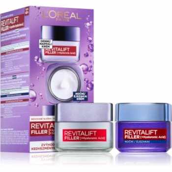 L’Oréal Paris Revitalift Filler crema anti rid de zi si de noapte ( cu acid hialuronic)