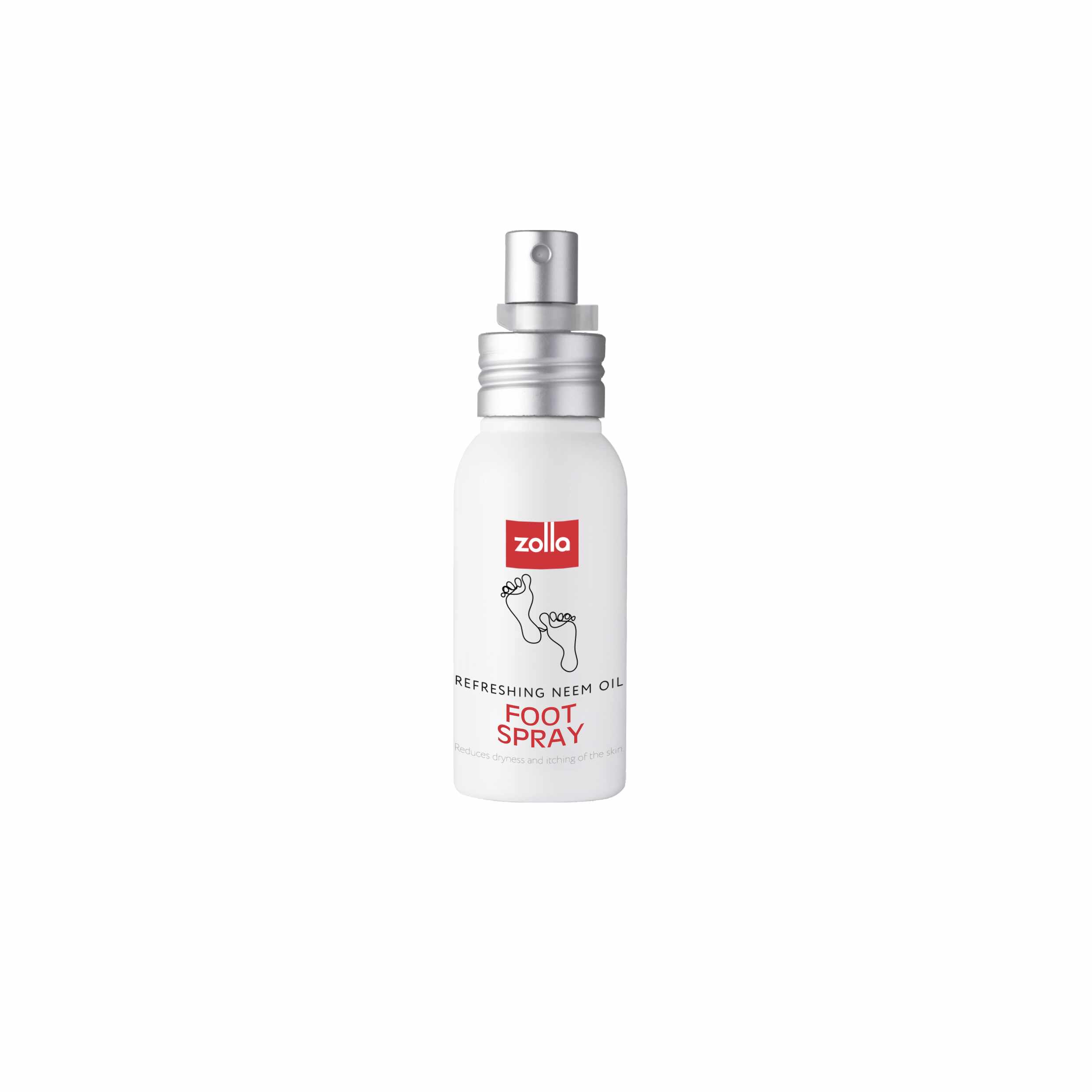 Spray Pentru Picioare Zolla - Revigorant, 50 ml