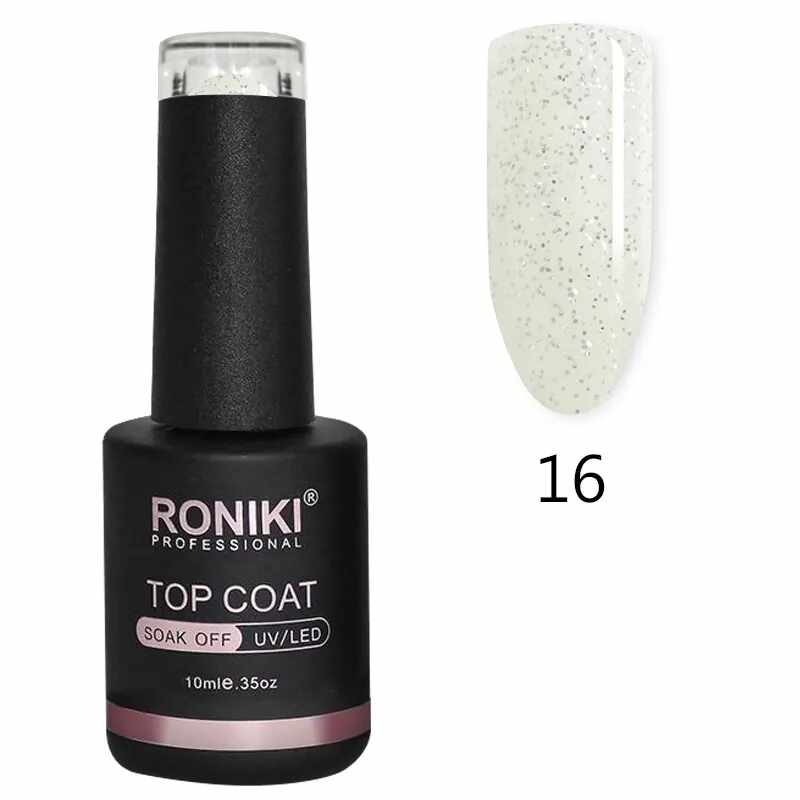 Top Coat Pearl Roniki 10ml Cod 16