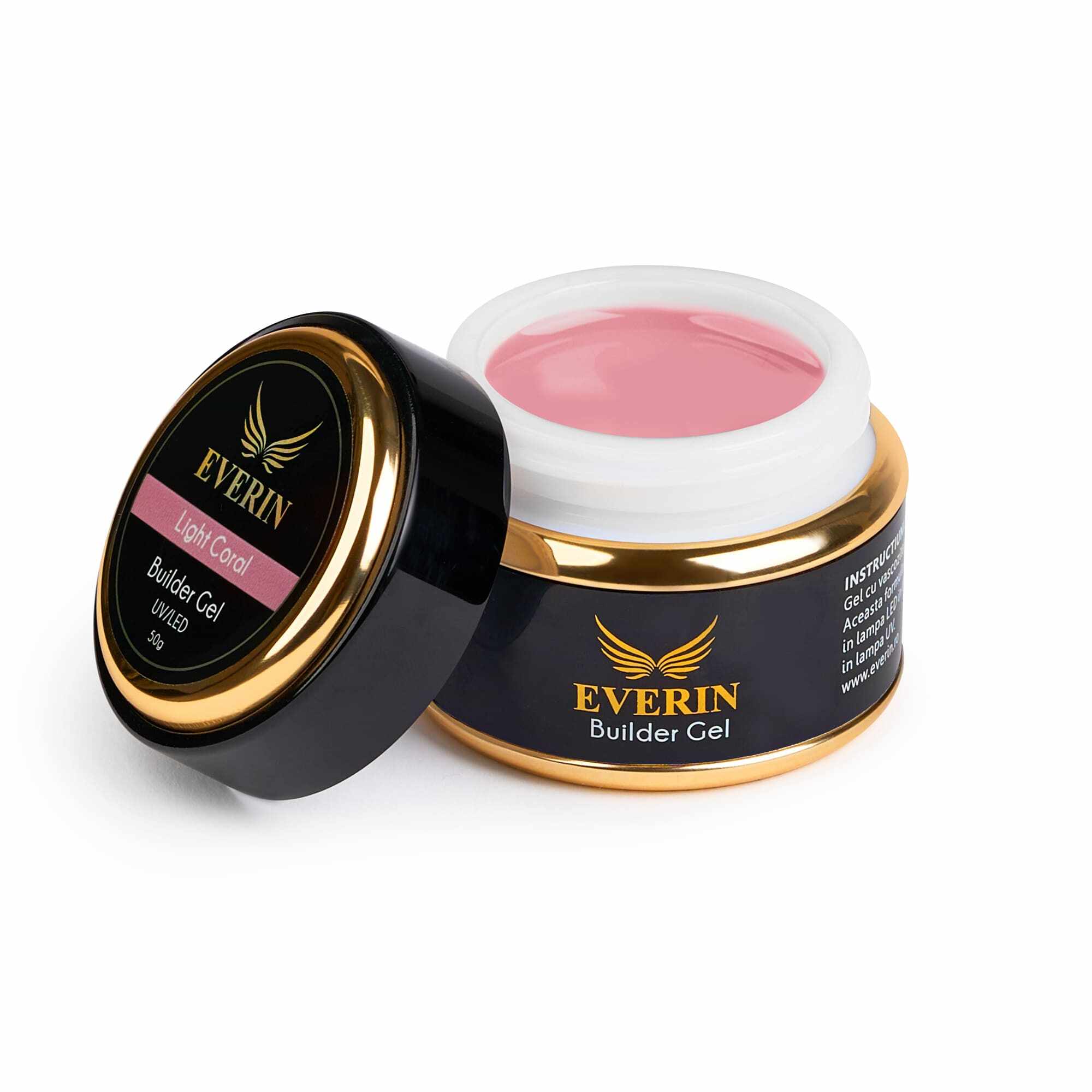 Gel constructie Everin- Light Coral Cover 50gr - GE-34 - Everin.ro