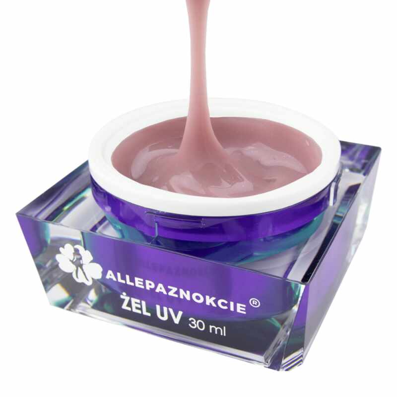 Gel UV Constructie- Jelly Glittery Chic 30 ml Allepaznokcie - JGC30 - Everin.ro