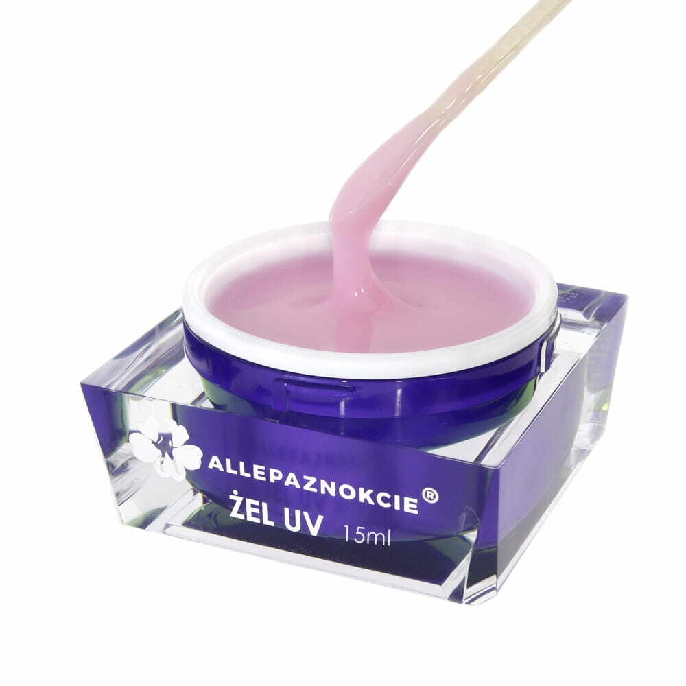 Gel UV Constructie- Perfect French Pink 15 ml Allepaznokcie - PFP15 - Everin.ro
