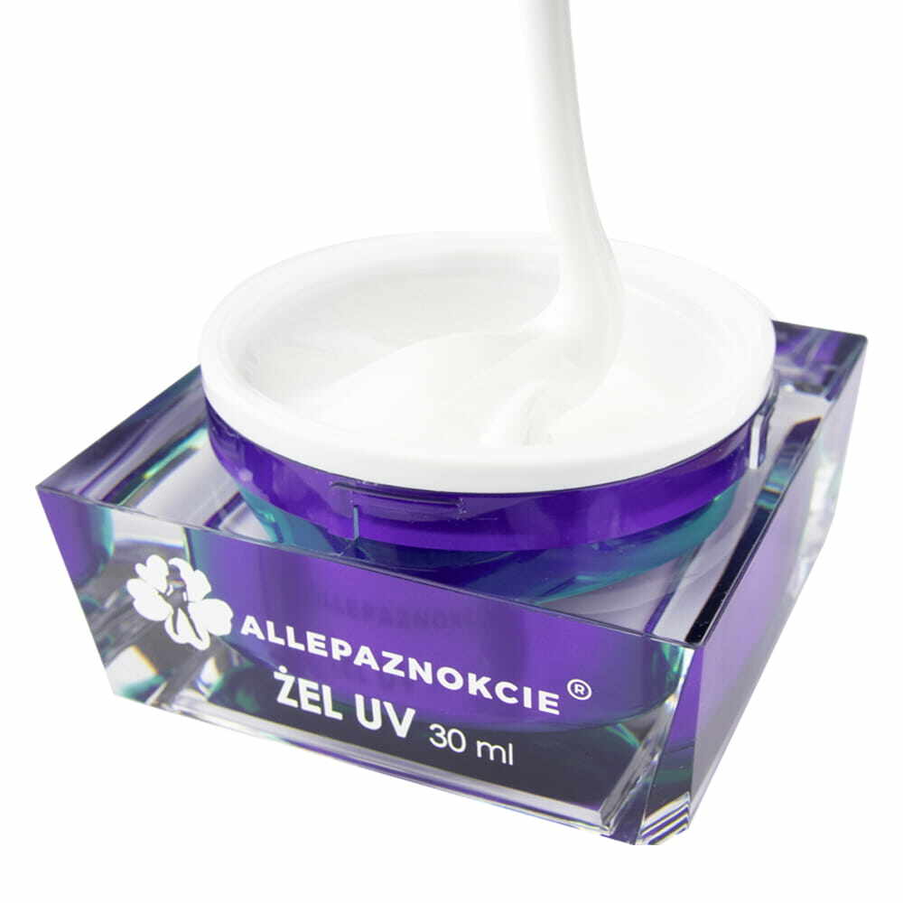 Gel UV Constructie- Perfect French White 30 ml Allepaznokcie - PFW30 - Everin.ro
