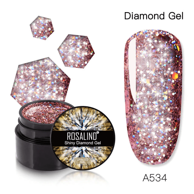 SHINY DIAMOND COLOR GEL A534 - A534 - Everin.ro