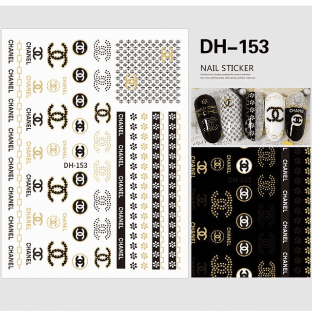 Sticker decor unghii DH-153 - DH-153 - Everin.ro