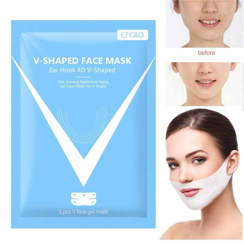 Masca Pentru Lifting Facial, V-Shape, Remodelare Faciala, Efero