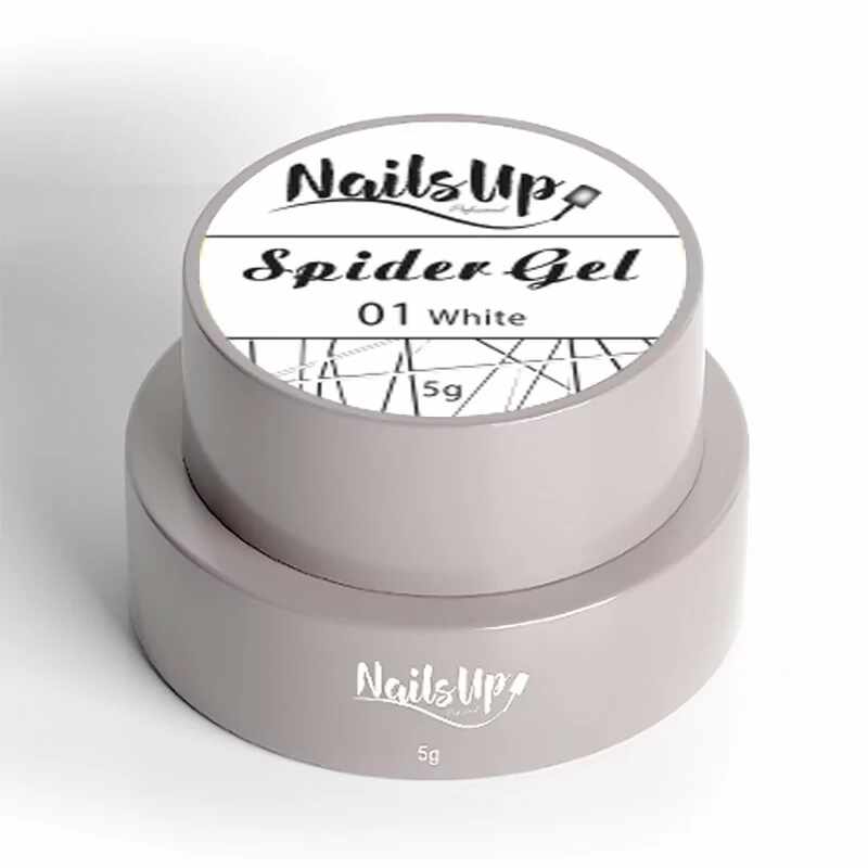 Spider Gel NailsUp - 01 Alb