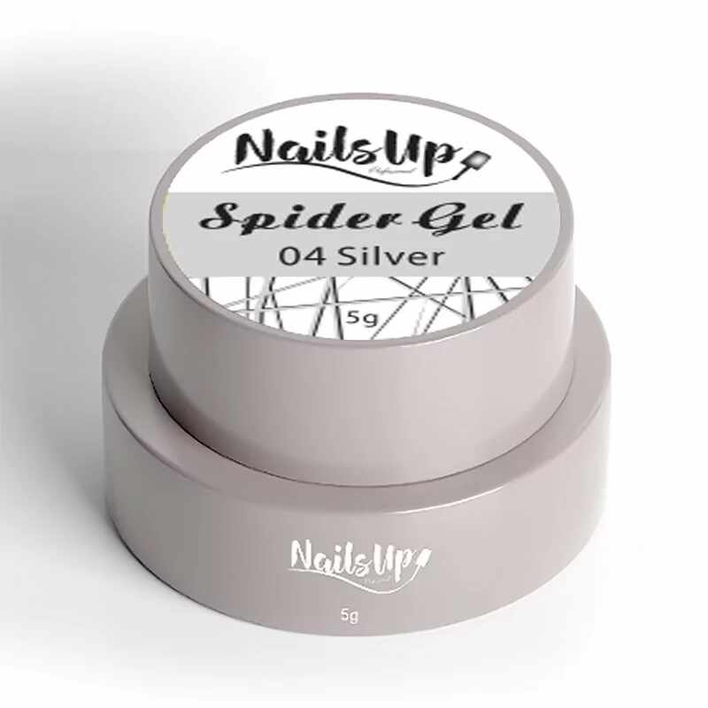 Spider Gel NailsUp - 04 Silver