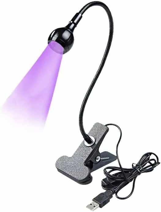 Lampa Unghii UV LED Ajustabila, 3W, cu prindere clip-on