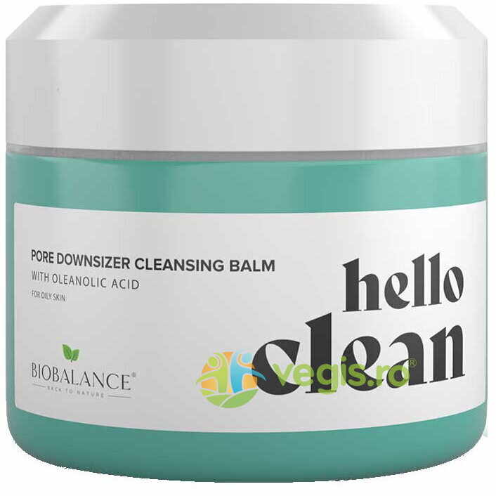 Balsam de Curatare Faciala pentru Ten Gras sau Mixt cu Acid Oleanolic Hello Clean 100ml