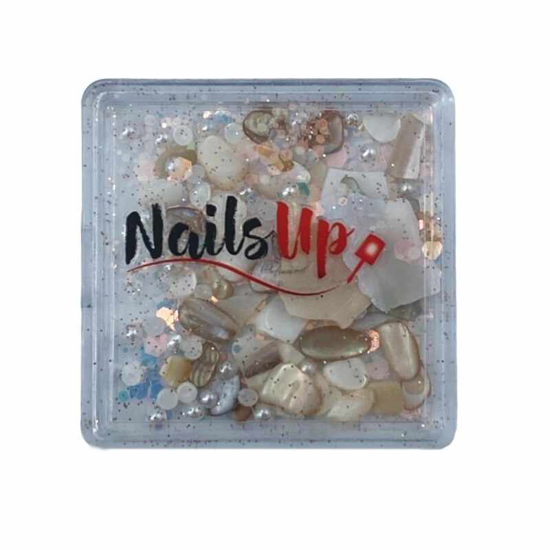 Decor Unghii NailsUp Nail Art Mix Silver 02