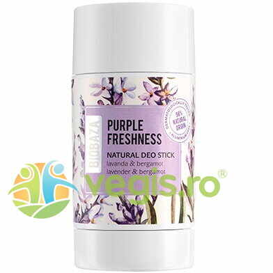 Deodorant Stick Natural cu Lavanda si Bergamota fara Aluminiu Purple Freshness 50ml