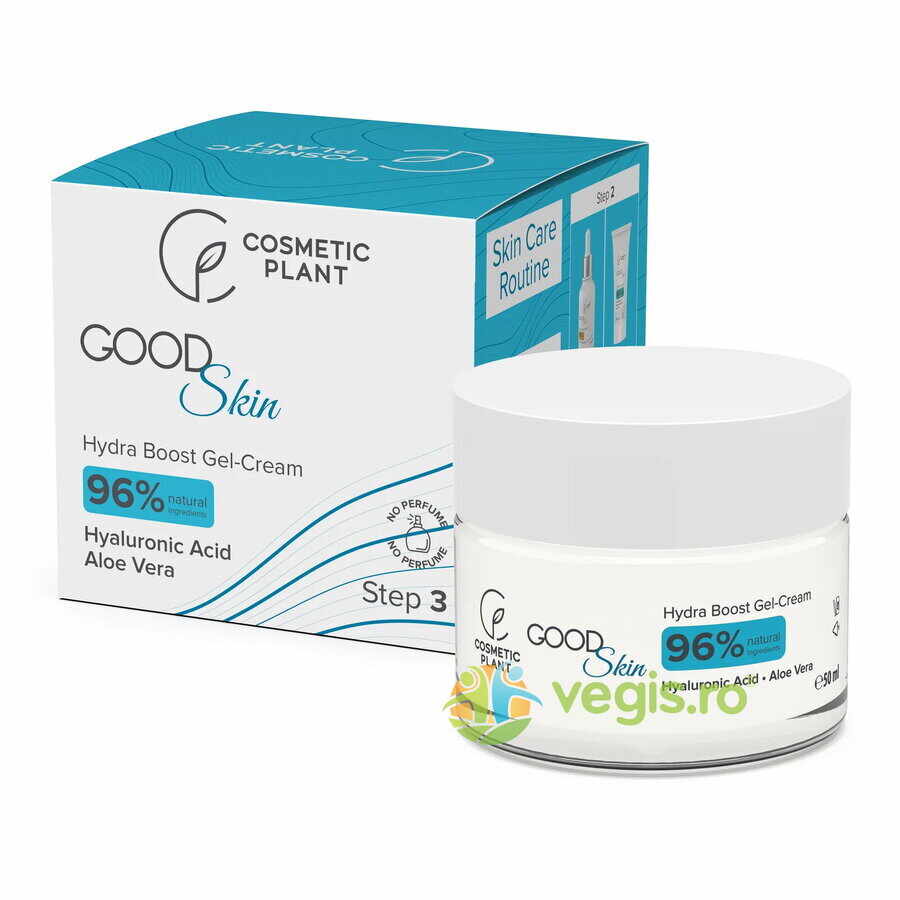 Gel Crema Hydra Boost cu Acid Hialuronic si Aloe Vera Good Skin 50ml