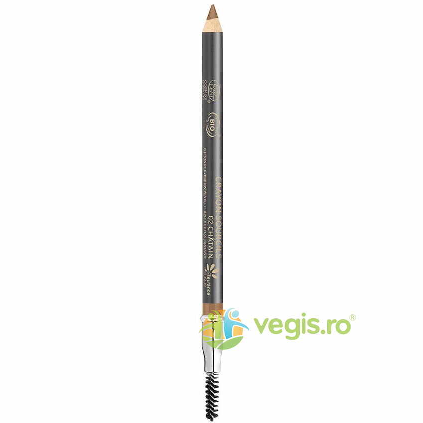 Creion de Sprancene Castaniu Ecologic/Bio 1.1g