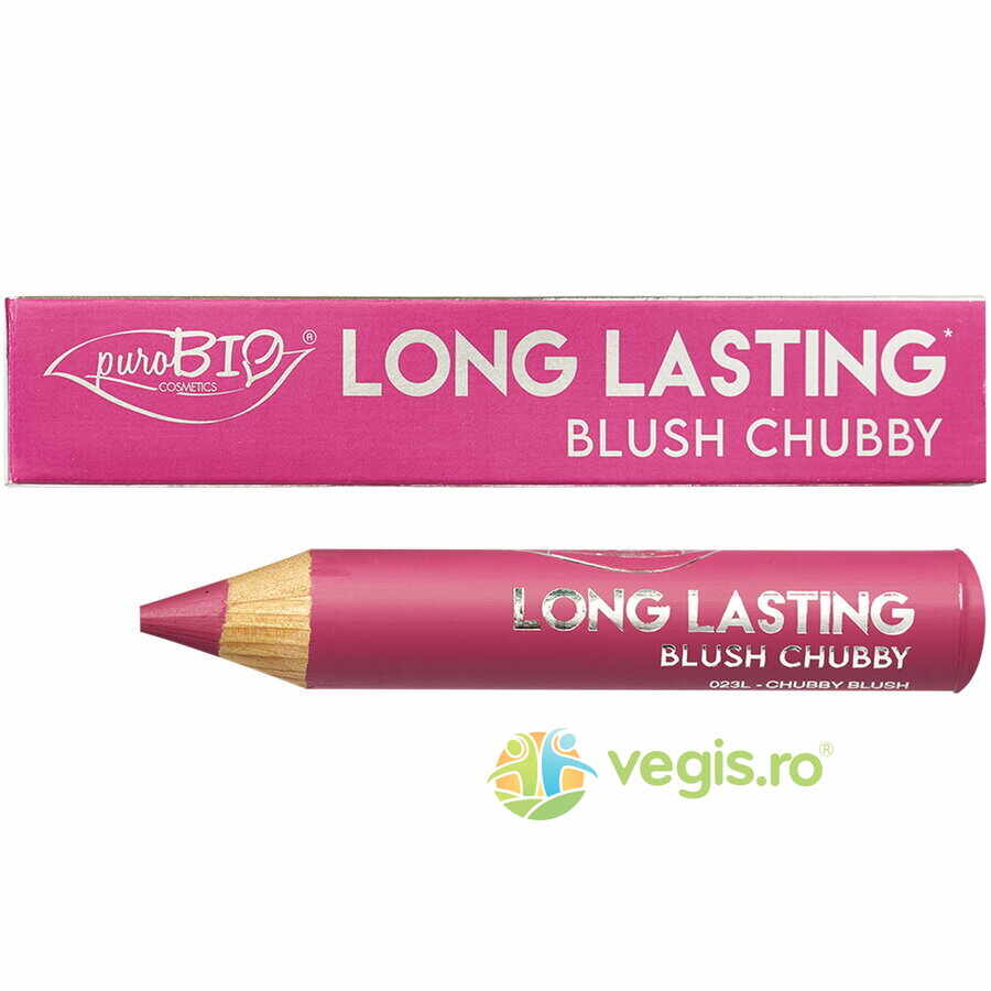 Fard de Obraz (Blush) Creion Chubby 023L - Ciclamino Long Lasting Ecologic/Bio 3.3g