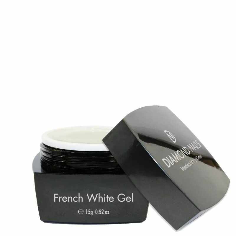Gel Alb French Diamond Nails 15g