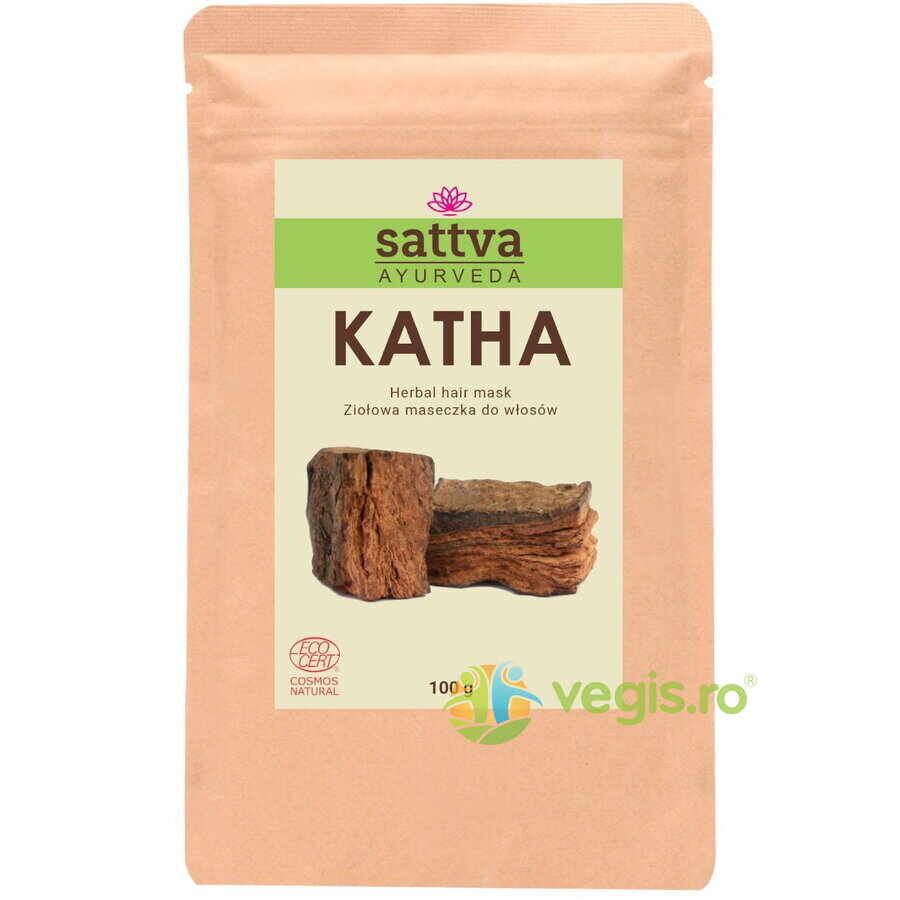 Pudra de Katha Tratament si Colorant pentru Par 100g