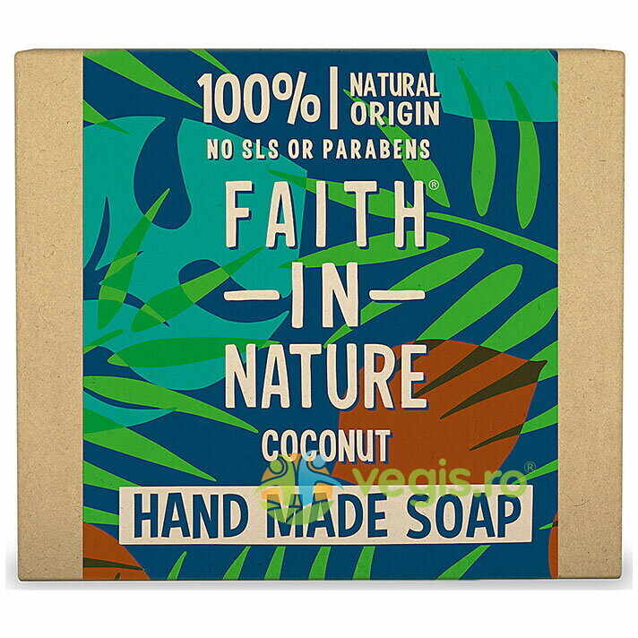 Sapun Natural Solid cu Cocos 100g