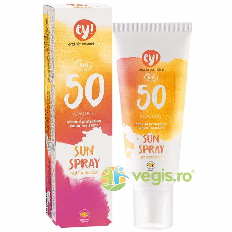 Spray cu Protectie Solara SPF 50 Ey! Ecologic/Bio 100ml