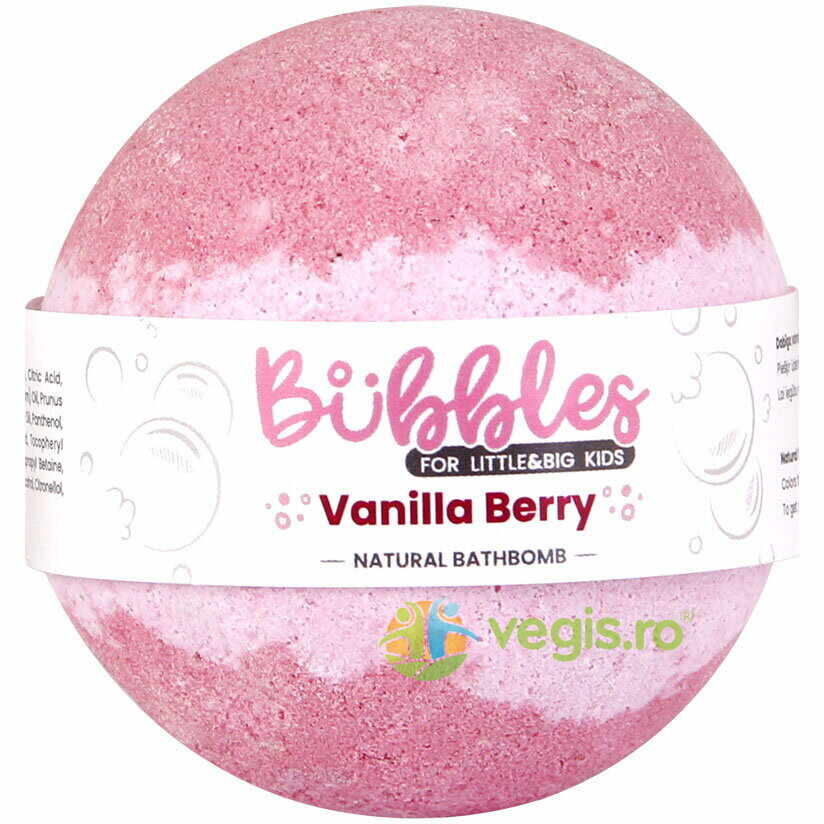 Bila de Baie pentru Copii Vanilla Berry Bubbles 115g