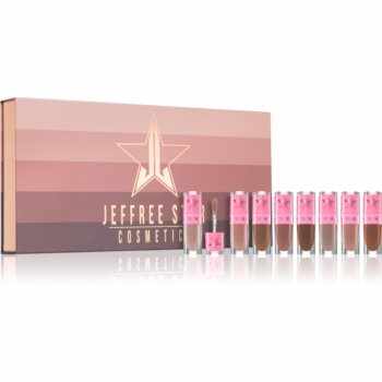 Jeffree Star Cosmetics Velour Liquid Lipstick set de rujuri lichide Nudes Volume 2 culoare