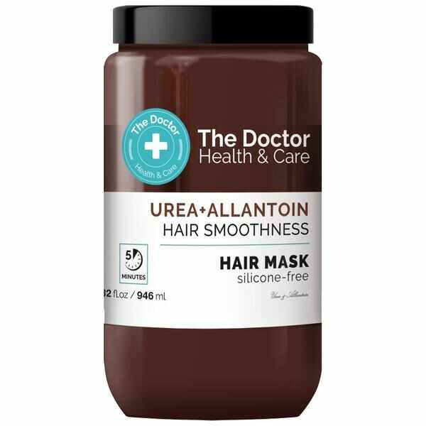 Masca pentru Netezire The Doctor Health & Care - Urea and Allantoin Hair Smoothness, 946 ml