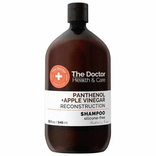 Sampon Reconstructor - The Doctor Health & Care Panthenol + Apple Vinegar Reconstruction, 946 ml