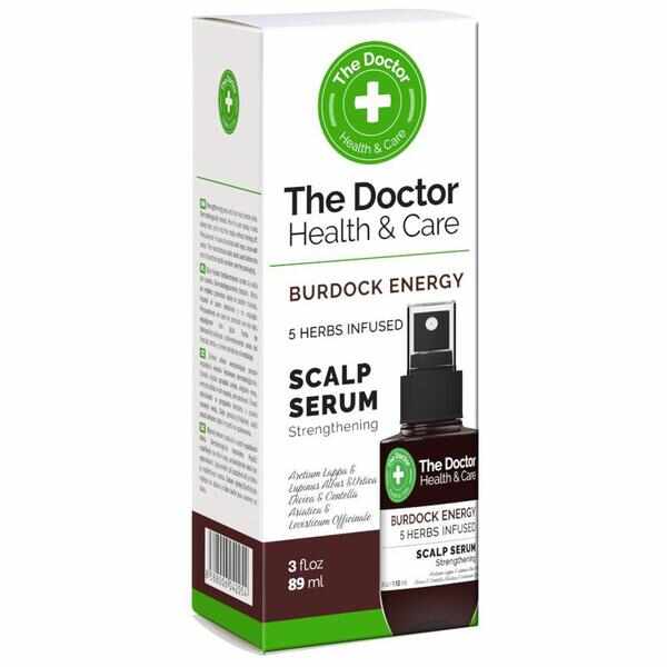 Ser Anticadere - The Doctor Health & Care Burdock Energy 5 Herbs Infused Scalp Serum Strengthening, 89 ml