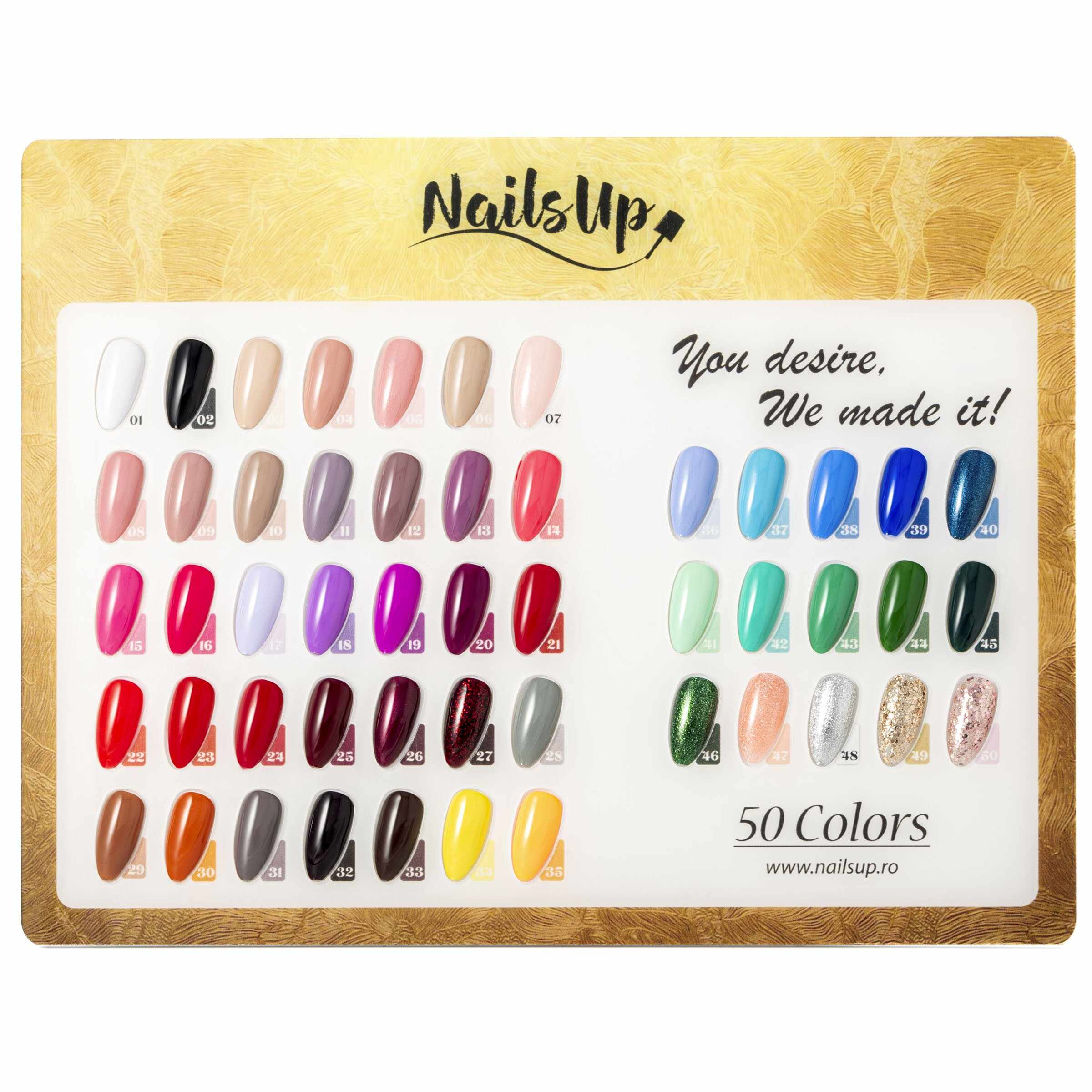 Catalog Nailsup Gold is Your Reflection