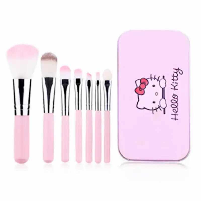 Set 7 Pensule Makeup Hello Kitty Pink