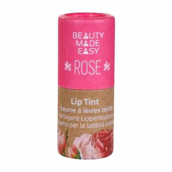 Balsam de Buze Nuantat Rose - Beauty Made Easy Lip Tint, 5.5 g