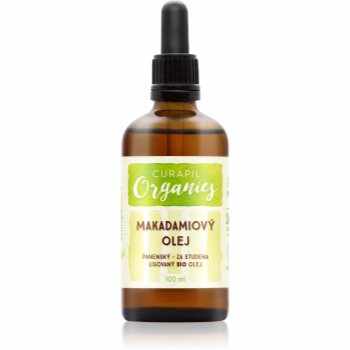 Curapil Organics Macadamia oil ulei în calitate bio
