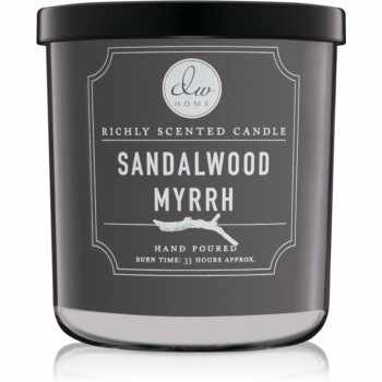 DW Home Sandalwood Myrrh lumânare parfumată I.