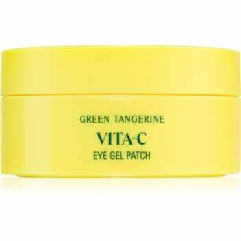 Goodal Green Tangerine Vita-C masca hidrogel pentru ochi pentru luminozitate si hidratare