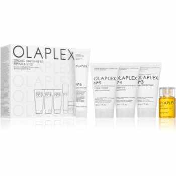 Olaplex Strong Start Hair Kit Seturi pentru voiaj (împotriva părului fragil) pentru toate tipurile de par