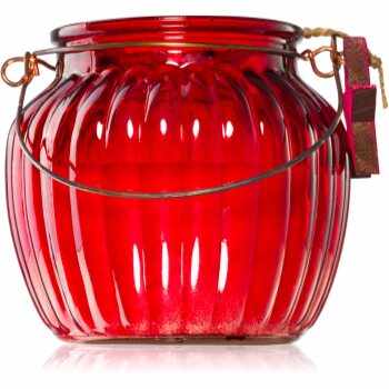 Wax Design Red Candle With Handle lumânare parfumată