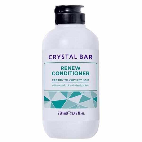 Balsam regenerare pentru par uscat Renew Crystal Bar Unic Professional, 250 ml