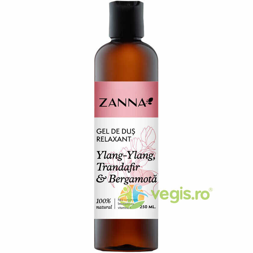 Gel de Dus Relaxant cu Ylang-Ylang si Bergamota 250ml