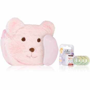 invisibobble Pink Teddy Xmas 2023 set cadou pentru copii