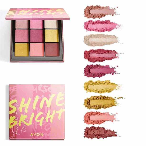 Paletă de farduri Viva La Pink! Shine Bright - Next Level