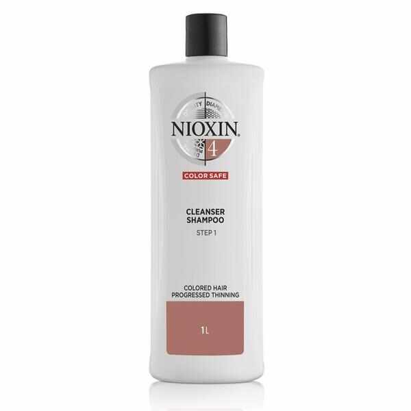 Sampon impotriva Caderii Parului pentru Par Vopsit - Nioxin System 4 Cleanser Shampoo, 1000 ml
