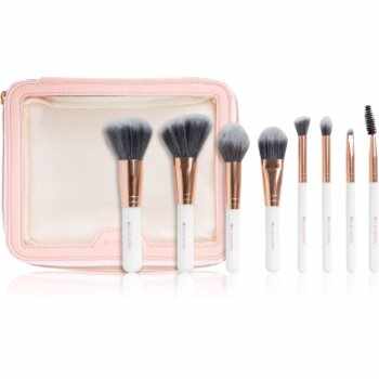 Brushworks Exclusive Makeup Brush and Bag Set set de mini-pensule