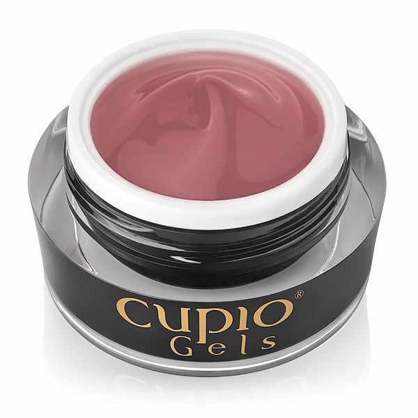 Cupio Gel pentru tehnica fara pilire - Make-Up Fiber Pink 50ml
