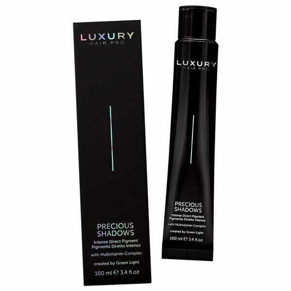 Pigment - Precious Shadows Luxury Hair Pro, nuanta Blue Sky Topaz, Green Light, 100 ml