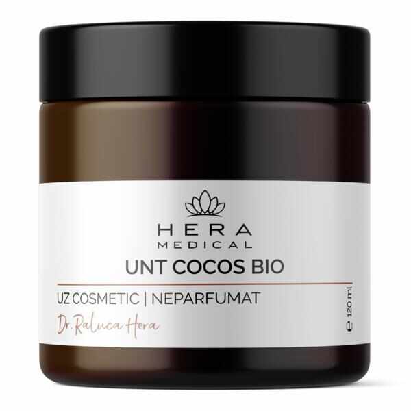 Unt de Cocos BIO, Hera Medical by Dr. Raluca Hera Haute Couture Skincare, 120 ml