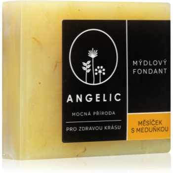 Angelic Soap fondant Calendula & Lemon balm sapun natural delicat