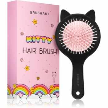BrushArt KIDS Kitty hair brush perie de par pentru copii